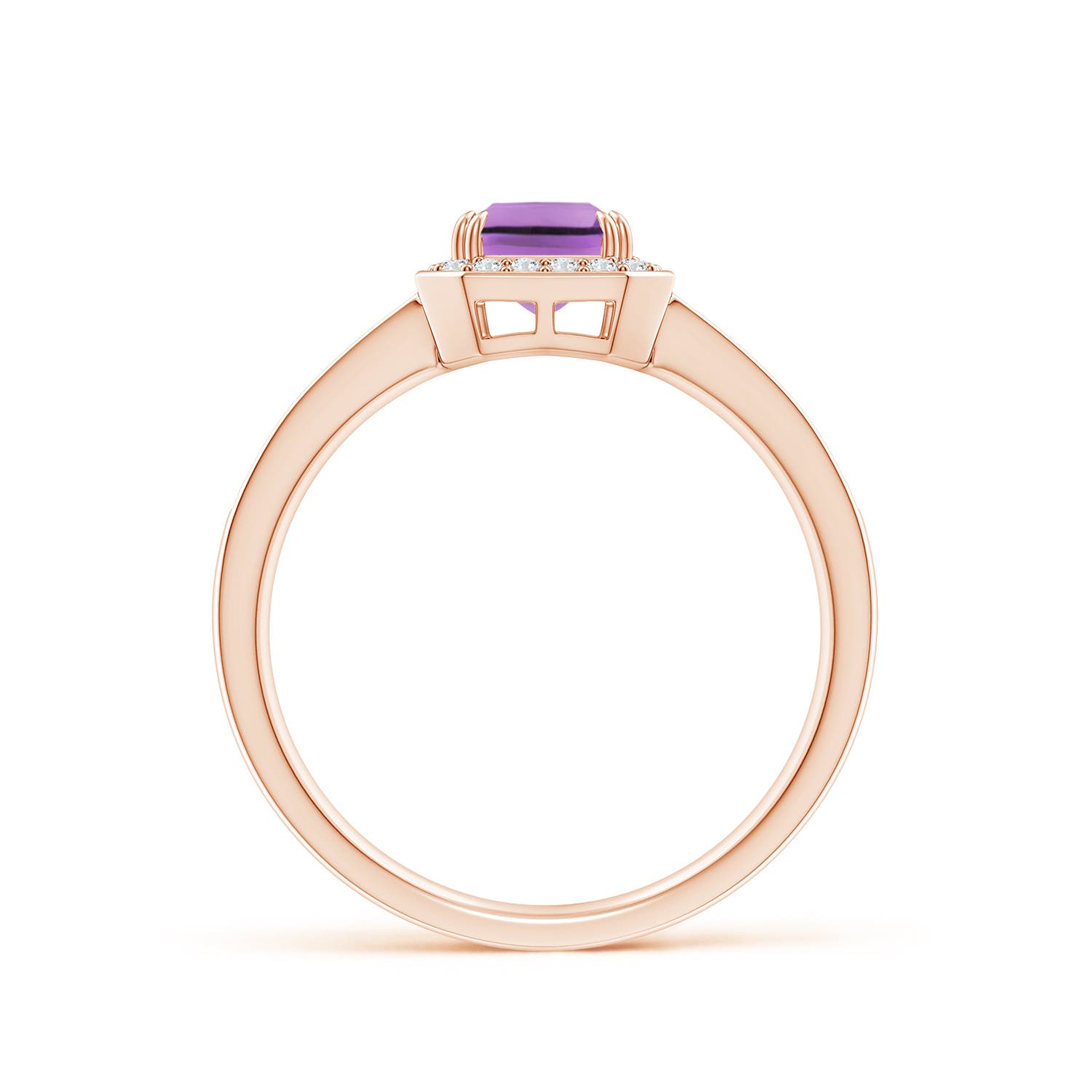 A - Amethyst / 1.09 CT / 14 KT Rose Gold