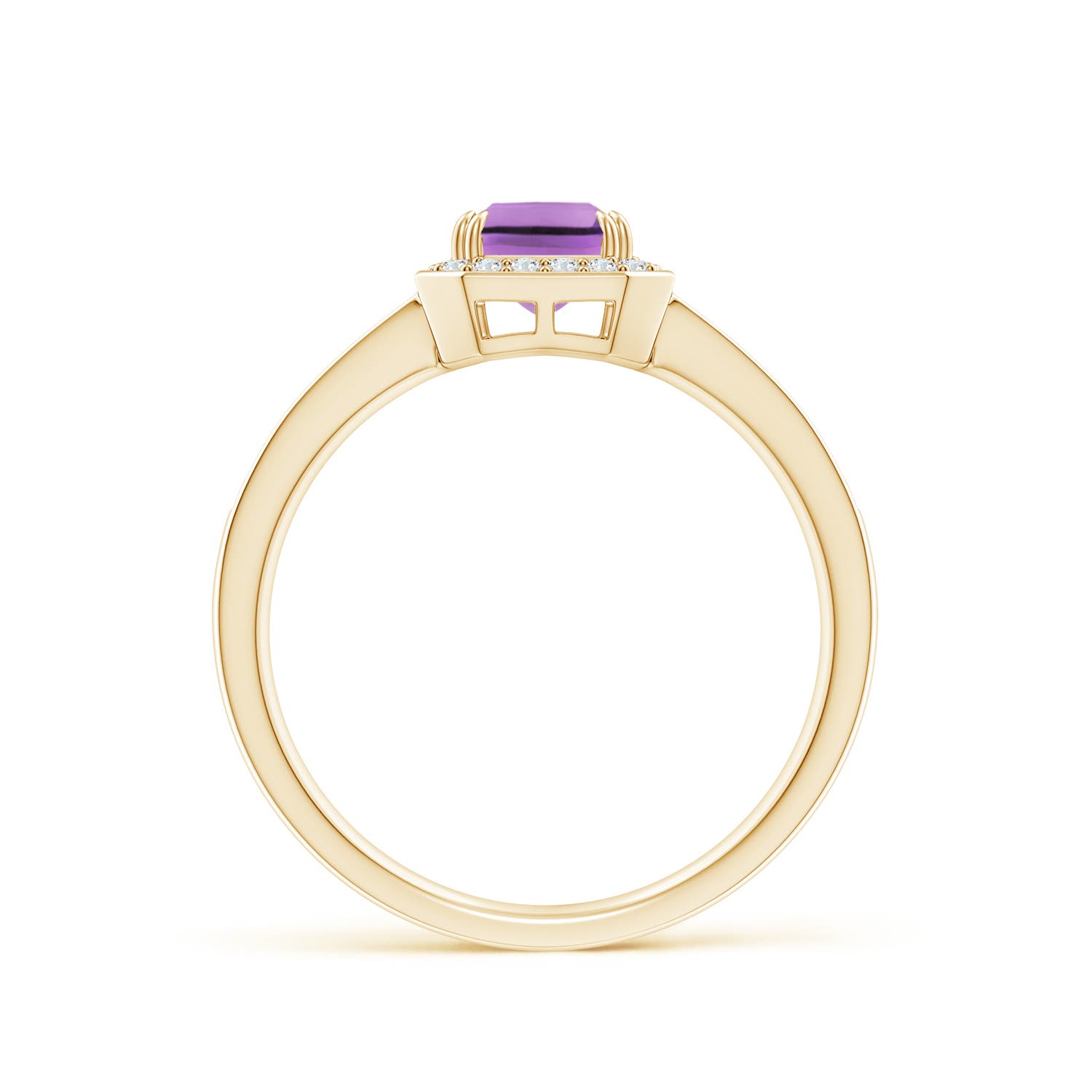 A - Amethyst / 1.09 CT / 14 KT Yellow Gold