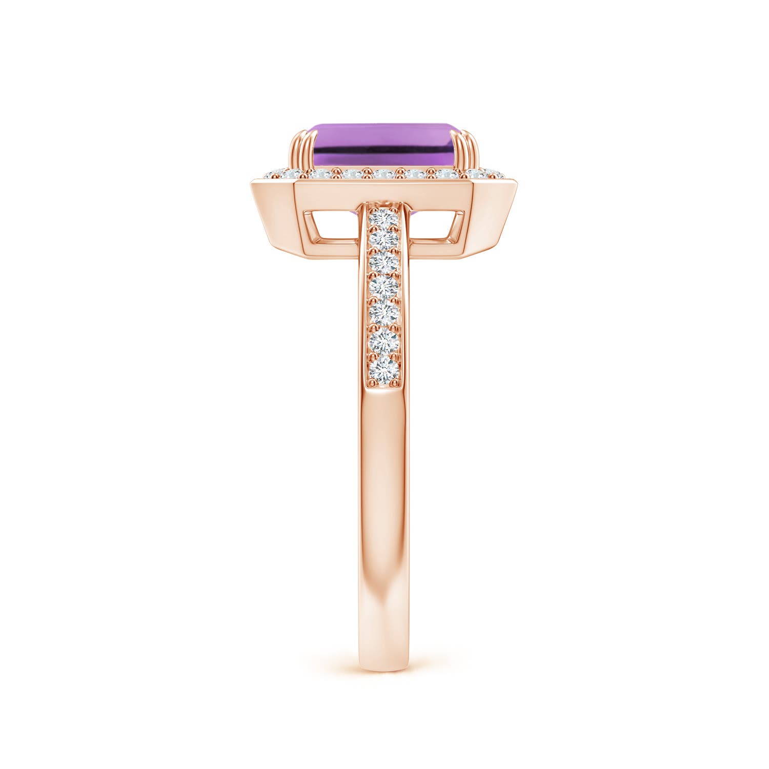 A - Amethyst / 1.79 CT / 14 KT Rose Gold