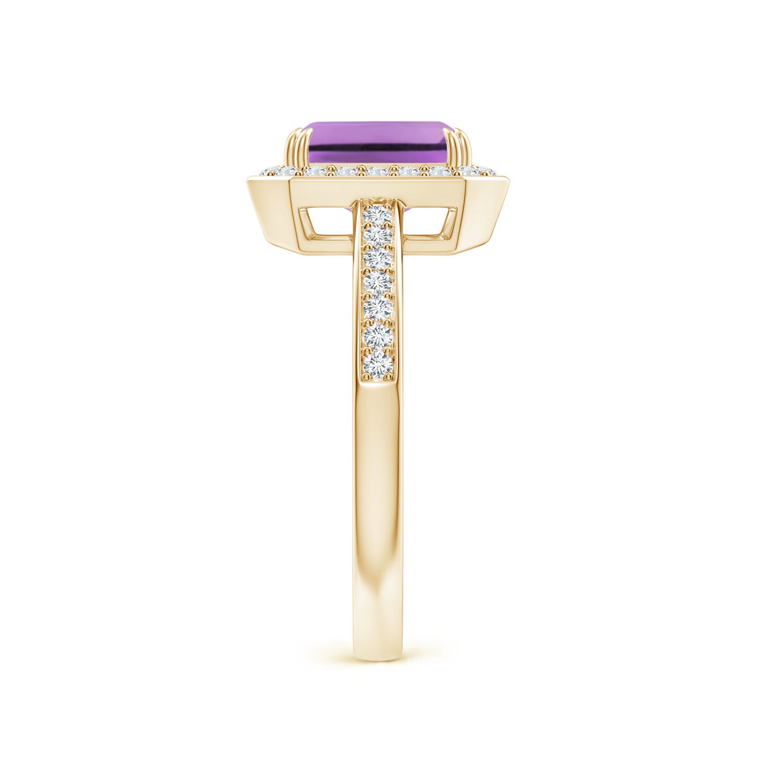 A - Amethyst / 1.79 CT / 14 KT Yellow Gold