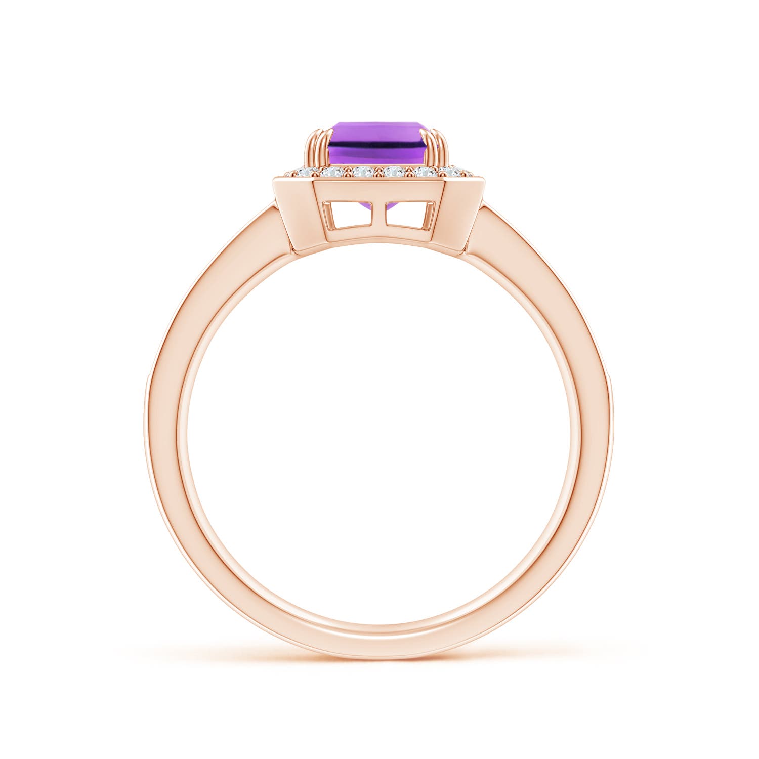 AA - Amethyst / 1.79 CT / 14 KT Rose Gold