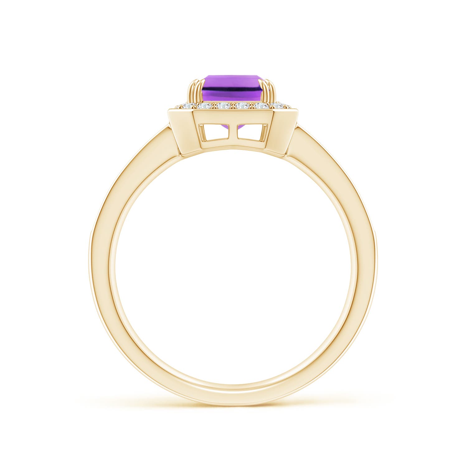 AA - Amethyst / 1.79 CT / 14 KT Yellow Gold