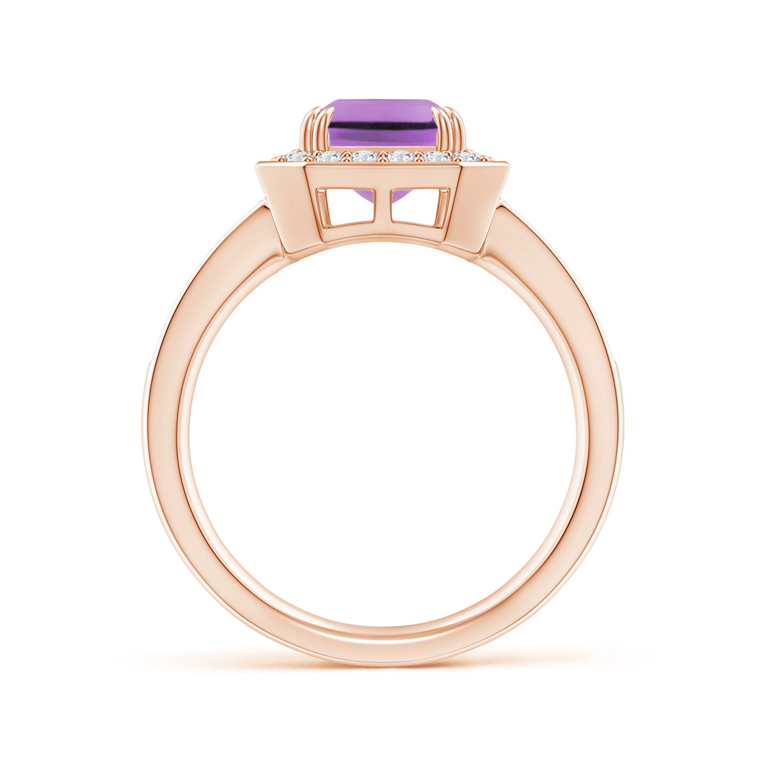 A - Amethyst / 2.57 CT / 14 KT Rose Gold