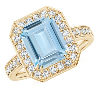 Emerald Cut AA Aquamarine