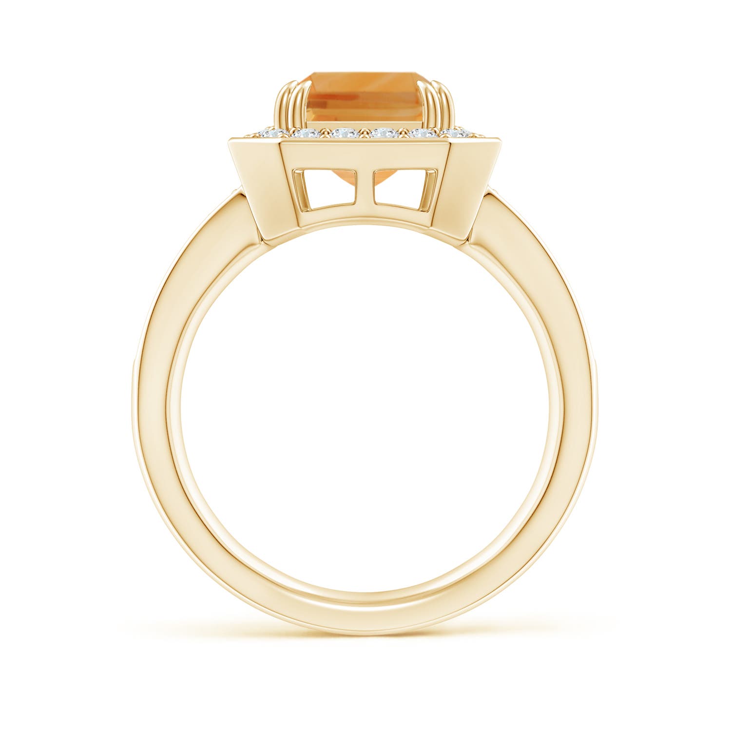 A - Citrine / 3.55 CT / 14 KT Yellow Gold