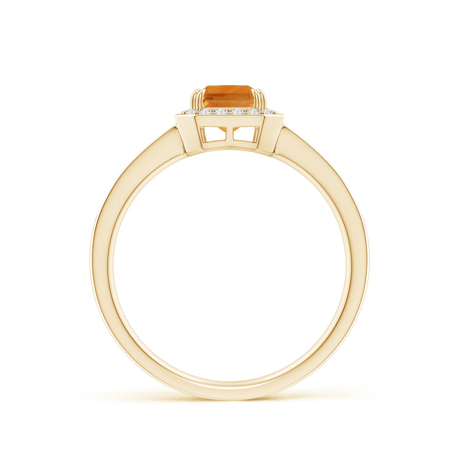 AA - Citrine / 1.24 CT / 14 KT Yellow Gold