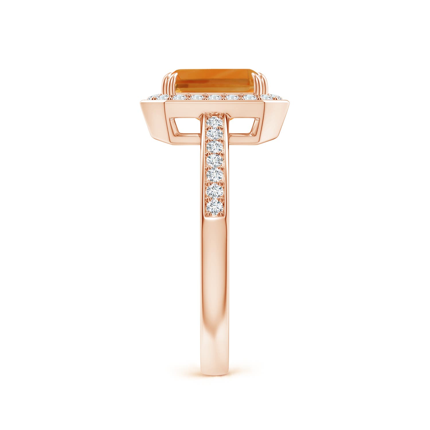 AA - Citrine / 1.79 CT / 14 KT Rose Gold