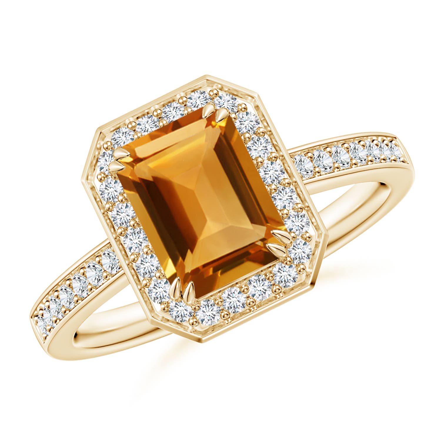 AA - Citrine / 1.79 CT / 14 KT Yellow Gold