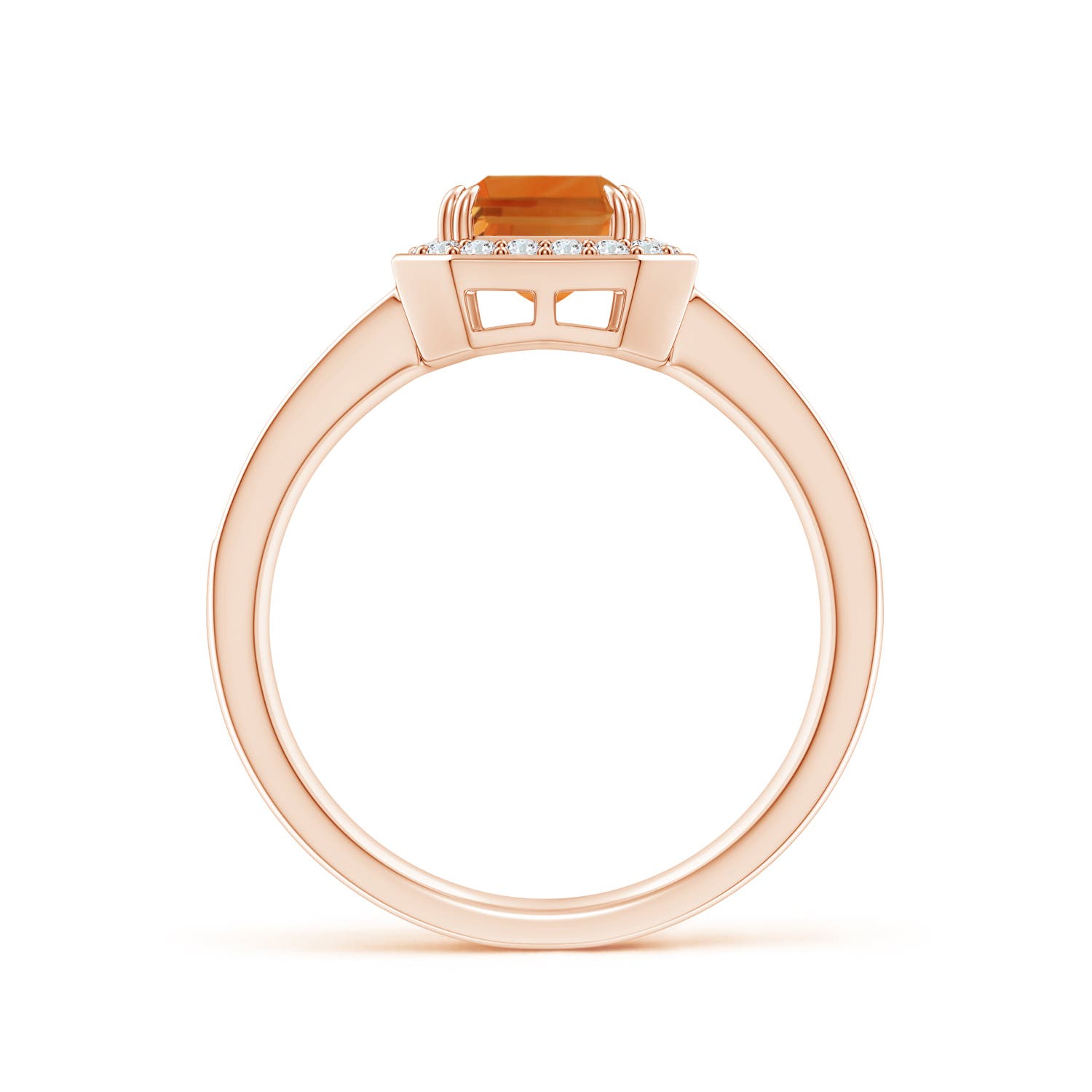 AAA - Citrine / 1.79 CT / 14 KT Rose Gold