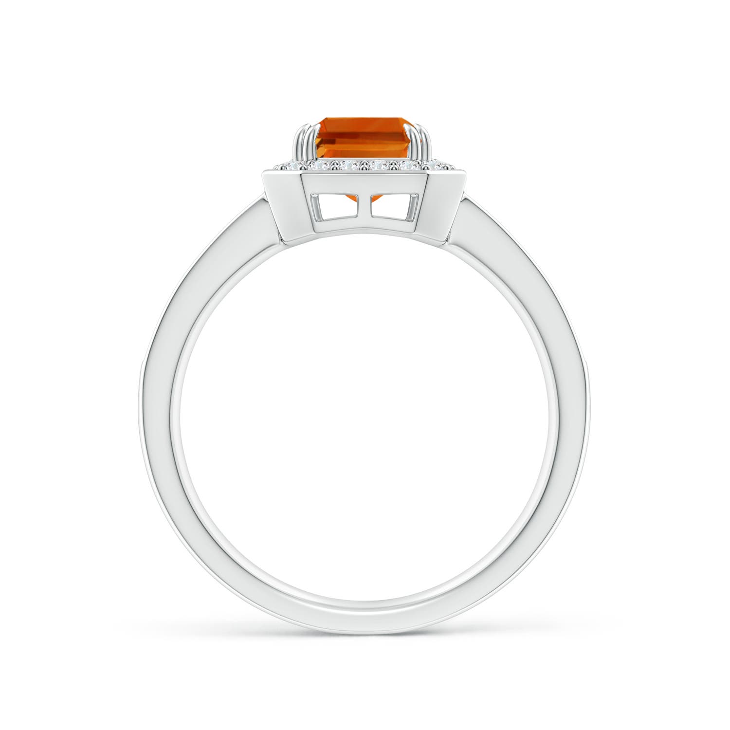 AAAA - Citrine / 1.79 CT / 14 KT White Gold