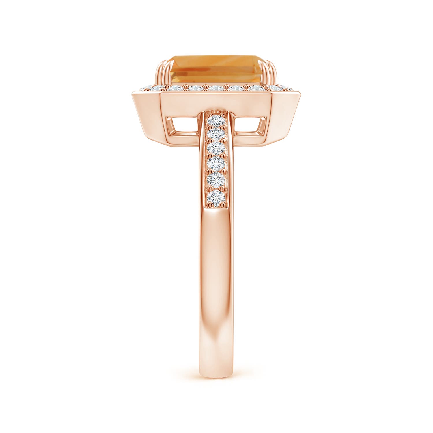 A - Citrine / 2.47 CT / 14 KT Rose Gold