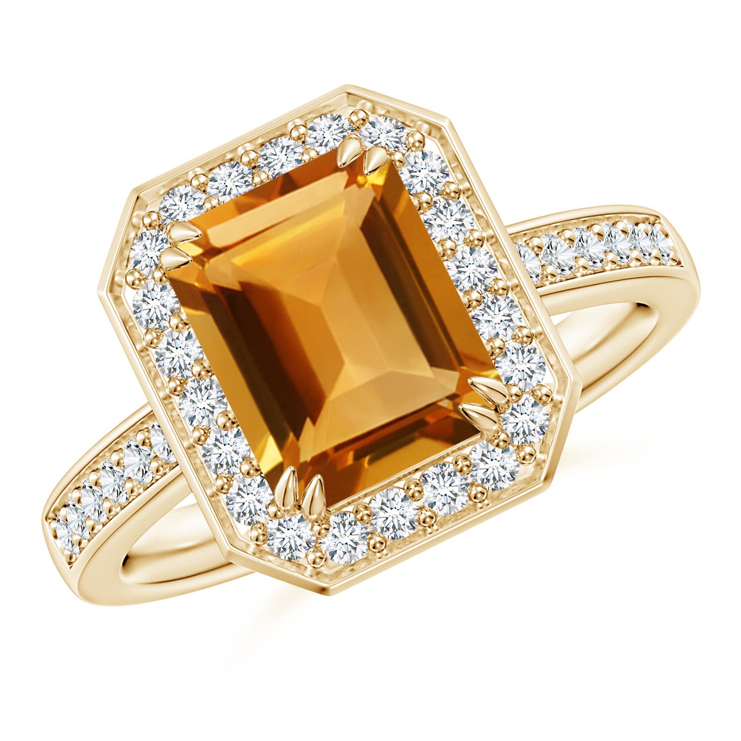 AA - Citrine / 2.47 CT / 14 KT Yellow Gold