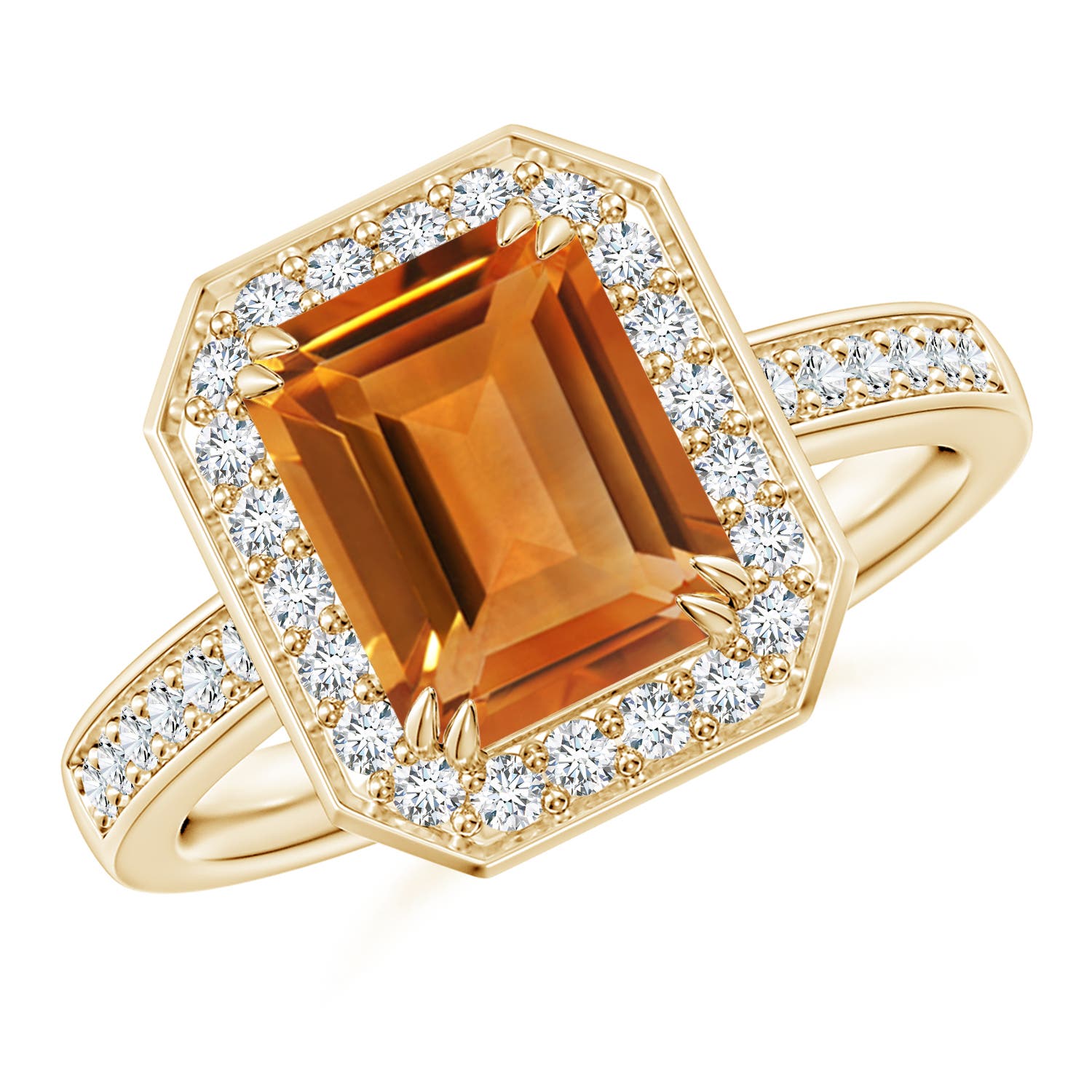 AAA - Citrine / 2.47 CT / 14 KT Yellow Gold