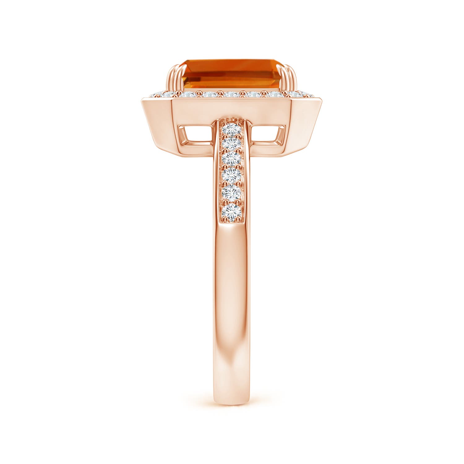 AAAA - Citrine / 2.47 CT / 14 KT Rose Gold