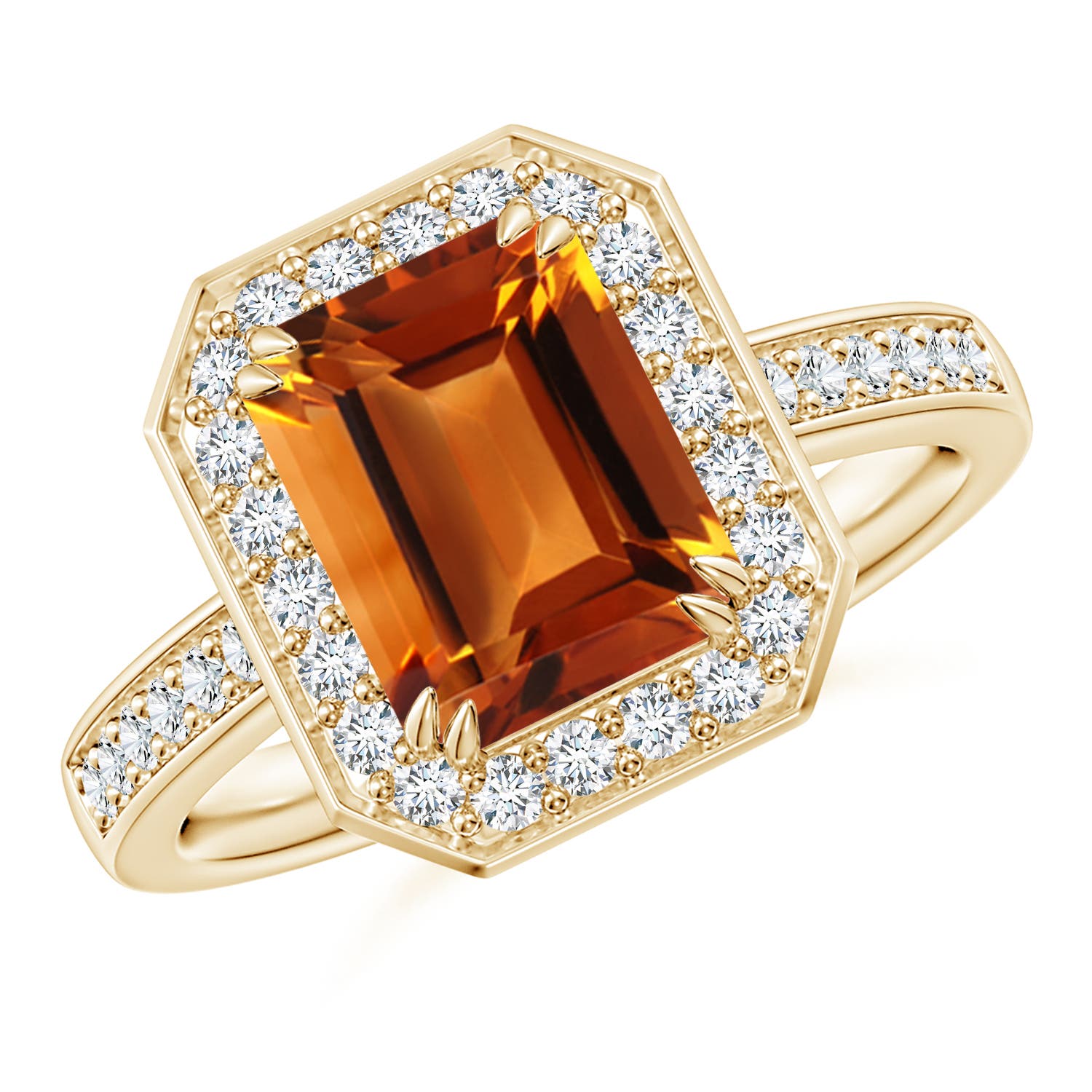 AAAA - Citrine / 2.47 CT / 14 KT Yellow Gold