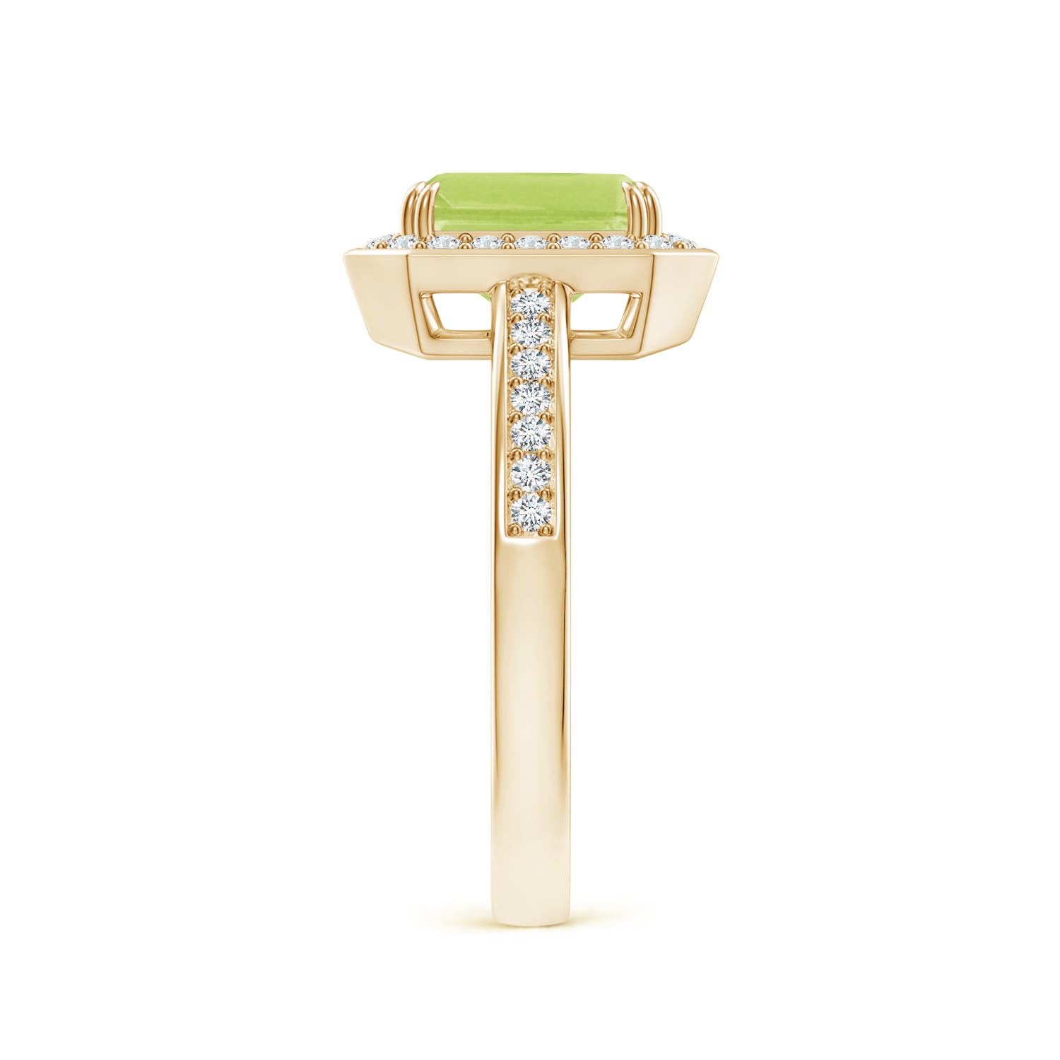 A - Peridot / 1.89 CT / 14 KT Yellow Gold