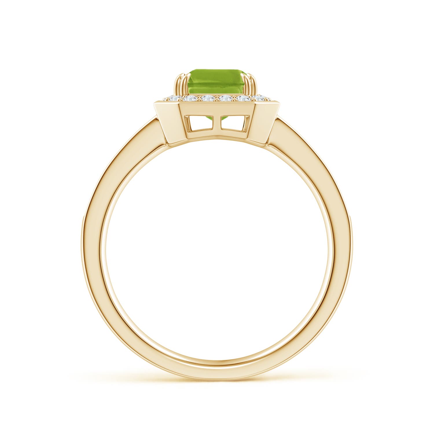 AAA - Peridot / 1.89 CT / 14 KT Yellow Gold