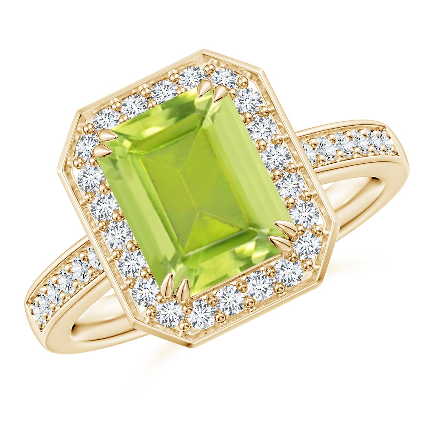 AA - Peridot / 2.72 CT / 14 KT Yellow Gold