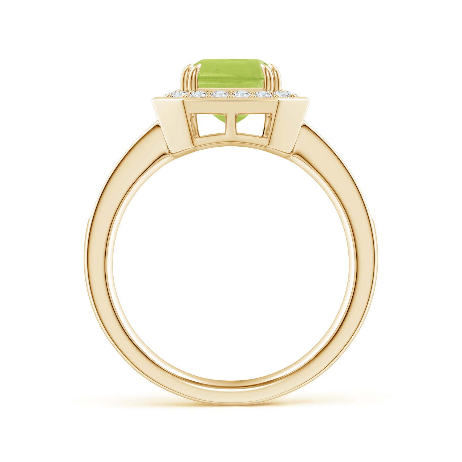 AA - Peridot / 2.72 CT / 14 KT Yellow Gold