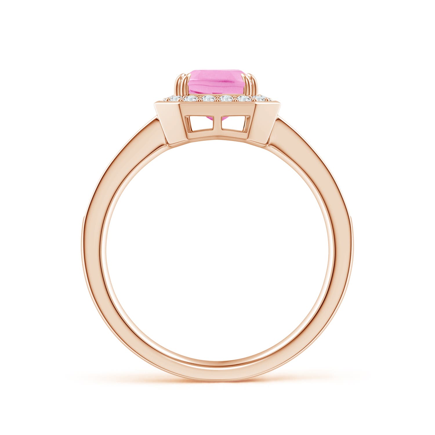 A - Pink Sapphire / 1.79 CT / 14 KT Rose Gold