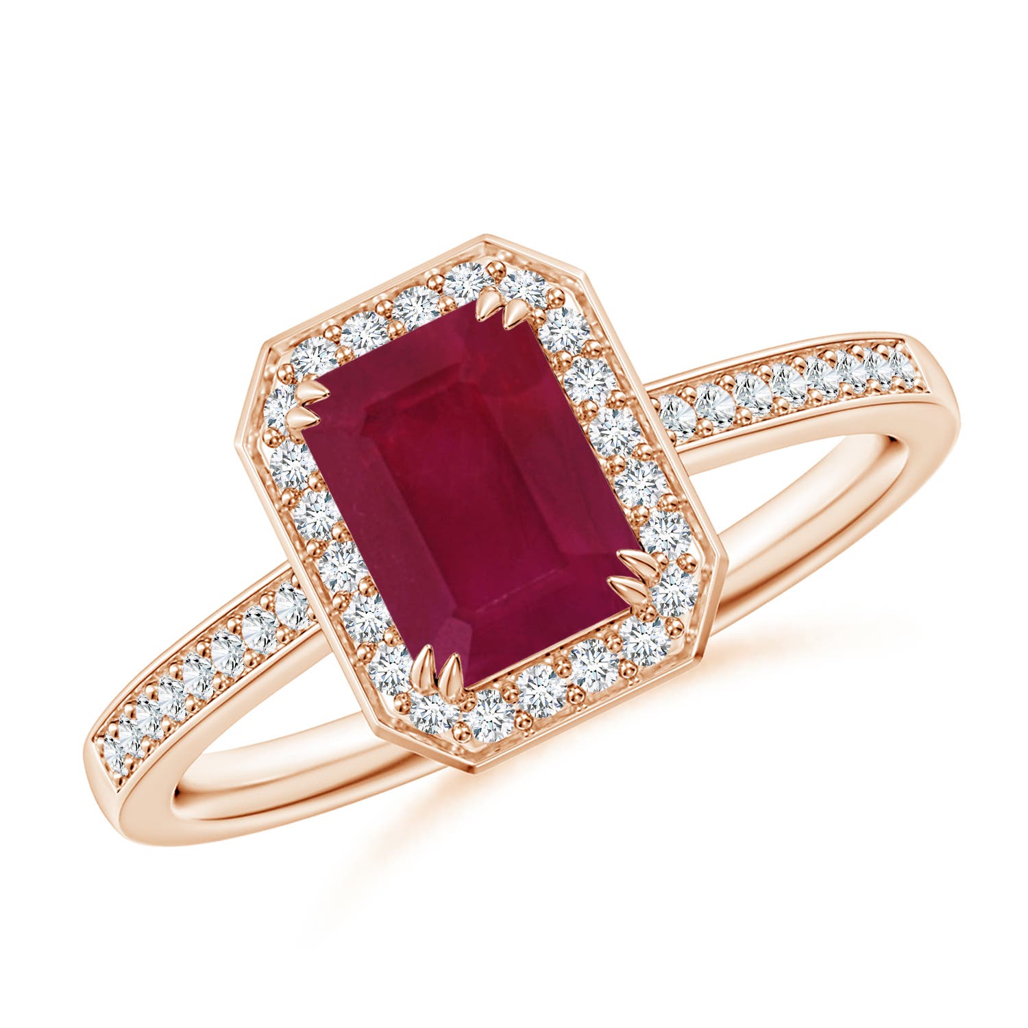 A - Ruby / 1.19 CT / 14 KT Rose Gold