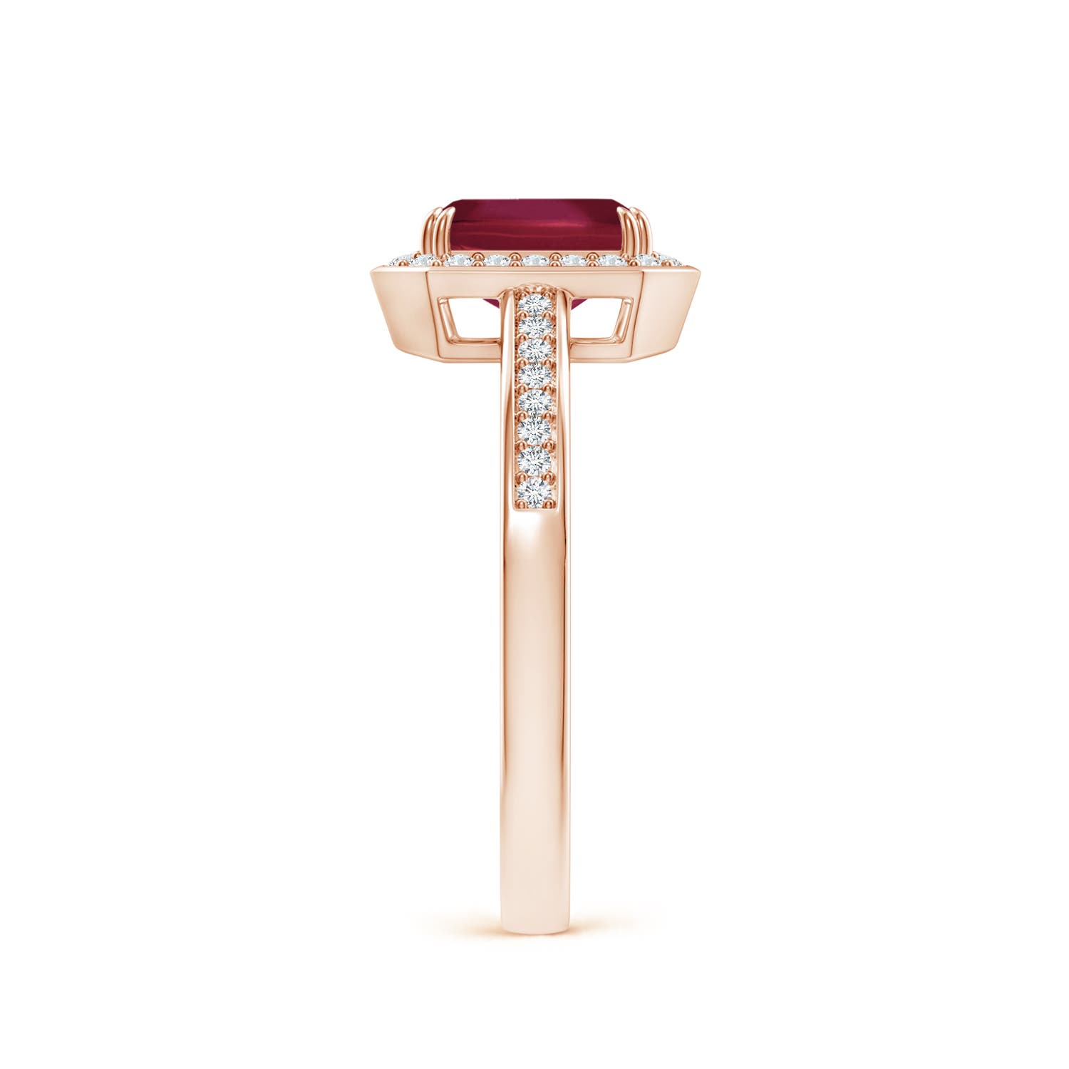 A - Ruby / 1.19 CT / 14 KT Rose Gold