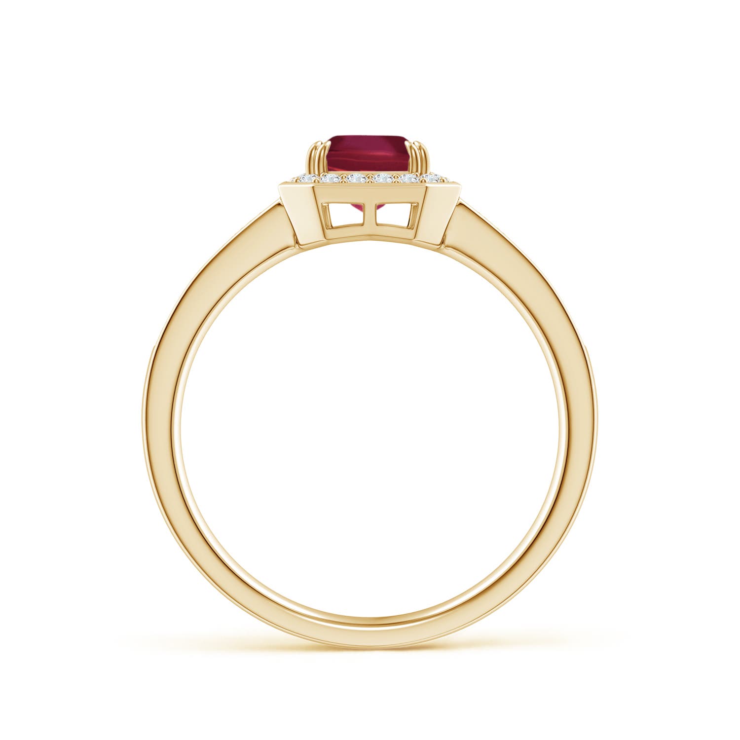 A - Ruby / 1.19 CT / 14 KT Yellow Gold