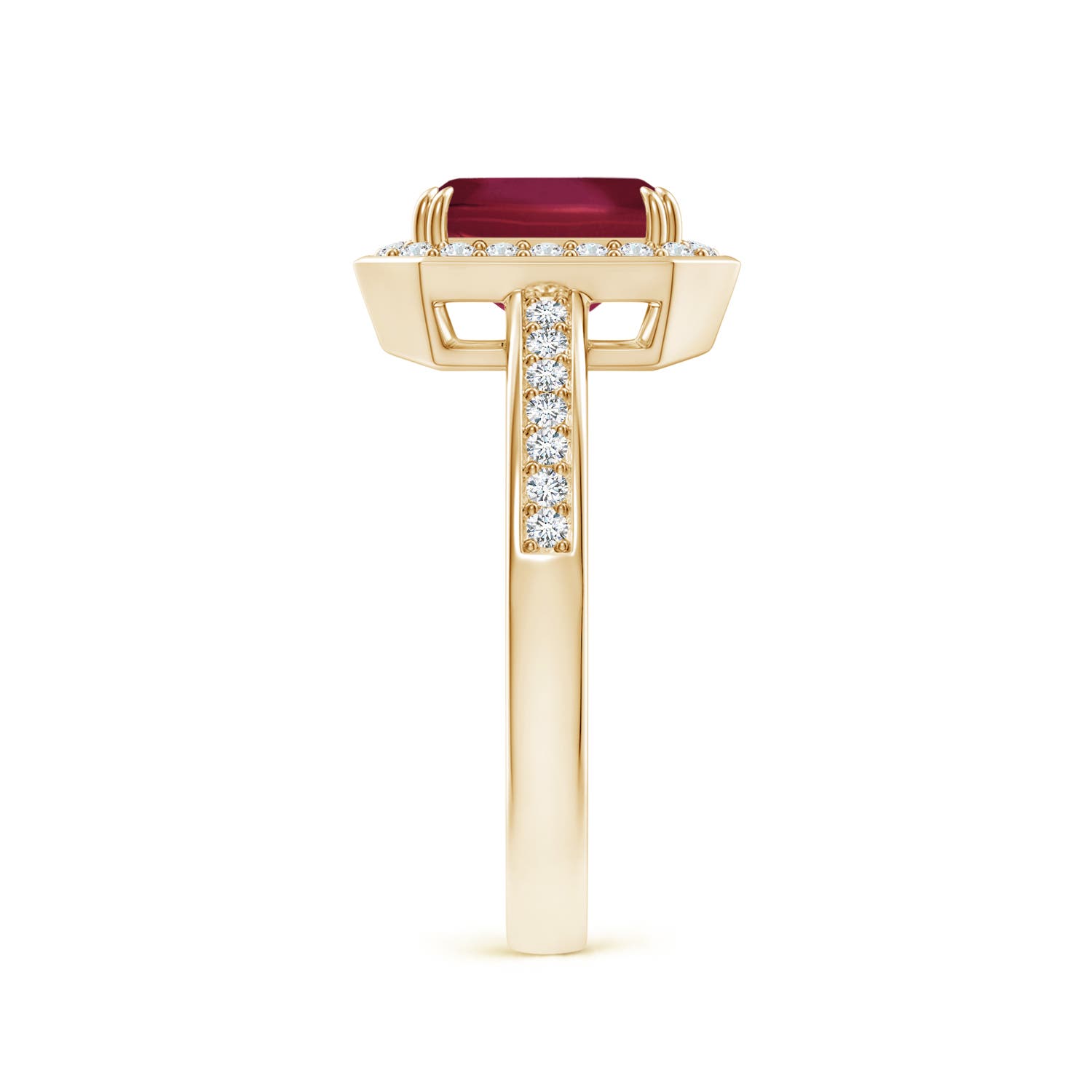 A - Ruby / 1.89 CT / 14 KT Yellow Gold