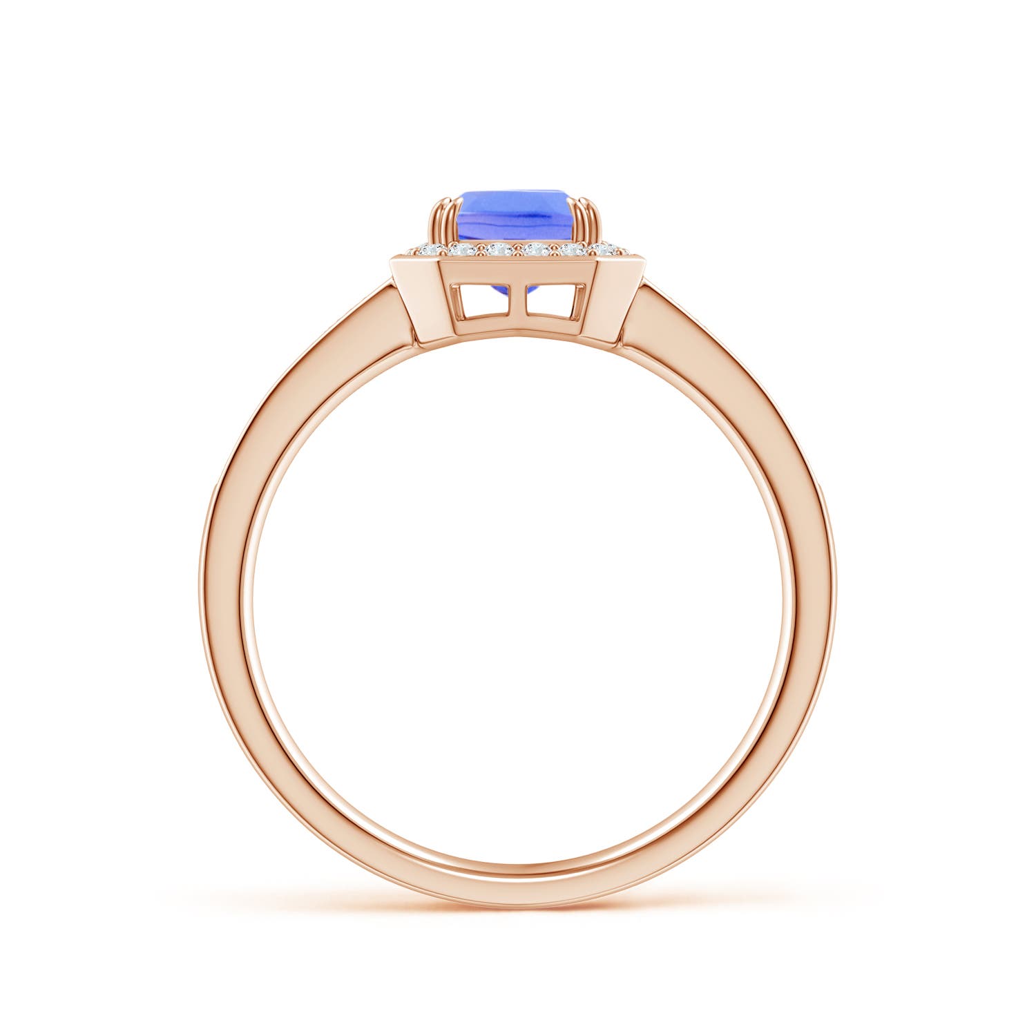 AA - Tanzanite / 1.19 CT / 14 KT Rose Gold