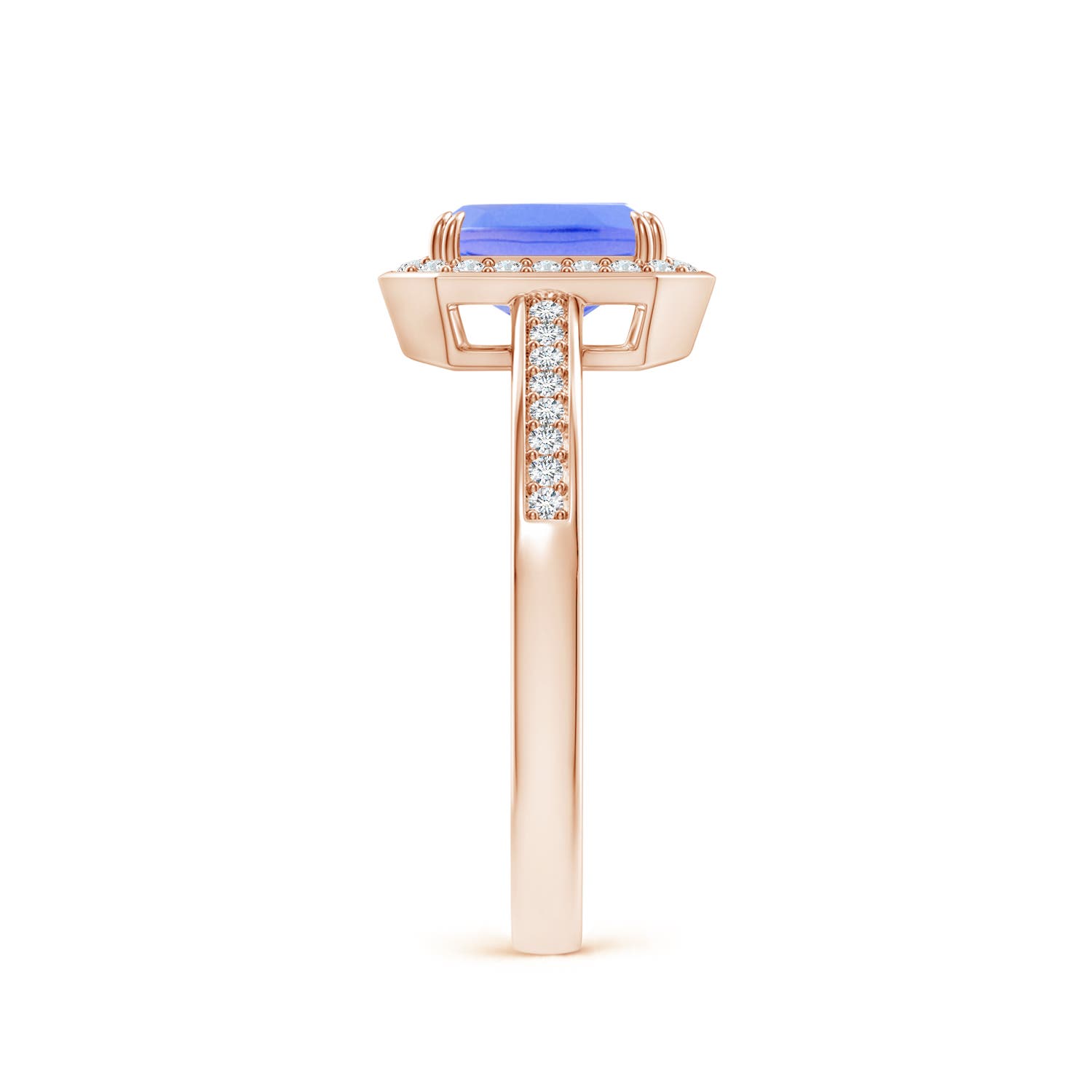 AA - Tanzanite / 1.19 CT / 14 KT Rose Gold