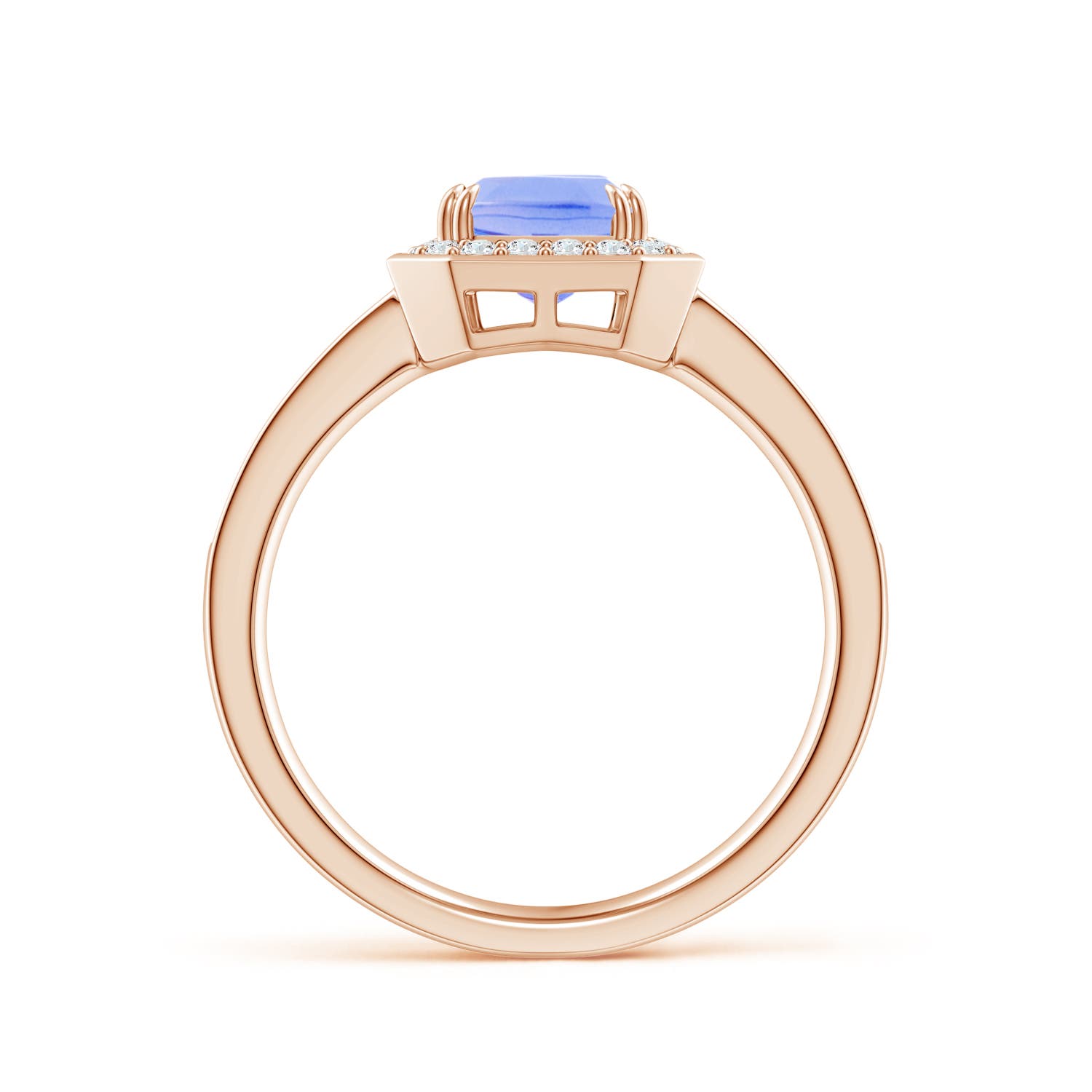 A - Tanzanite / 1.79 CT / 14 KT Rose Gold