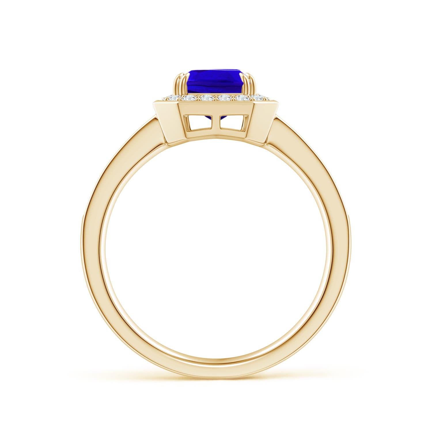 AAAA - Tanzanite / 1.79 CT / 14 KT Yellow Gold