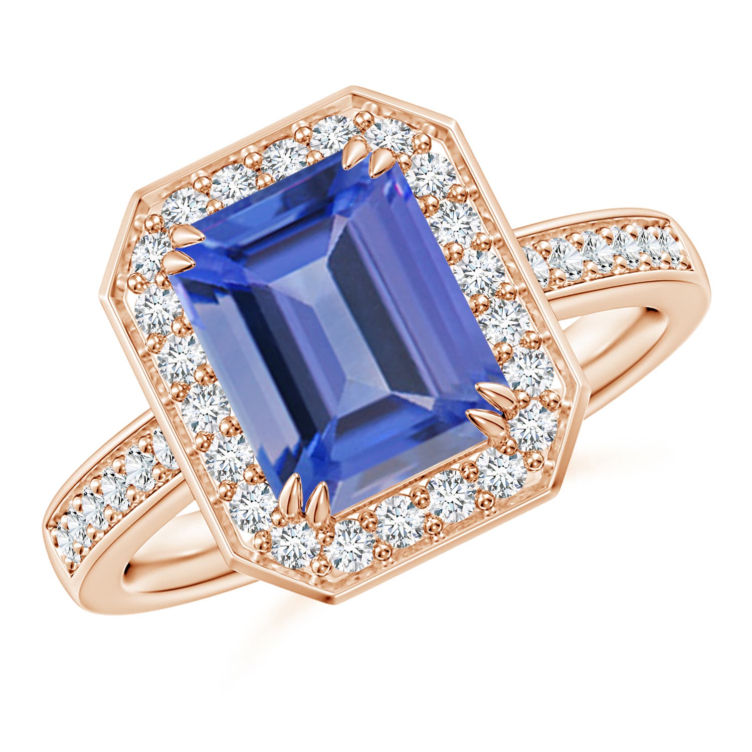 AA - Tanzanite / 2.77 CT / 14 KT Rose Gold