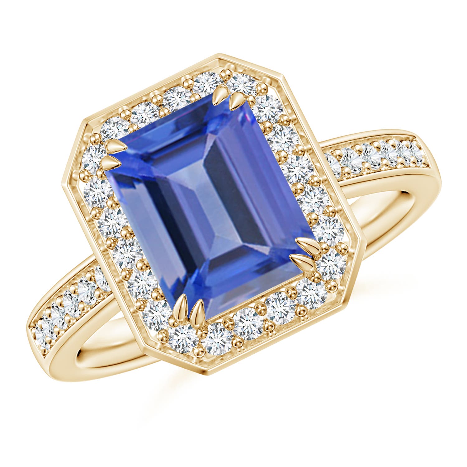 AA - Tanzanite / 2.77 CT / 14 KT Yellow Gold