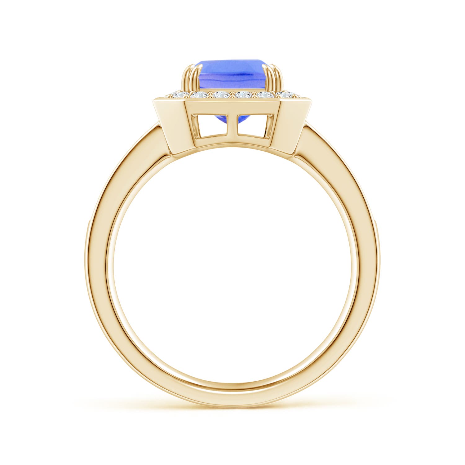 AA - Tanzanite / 2.77 CT / 14 KT Yellow Gold