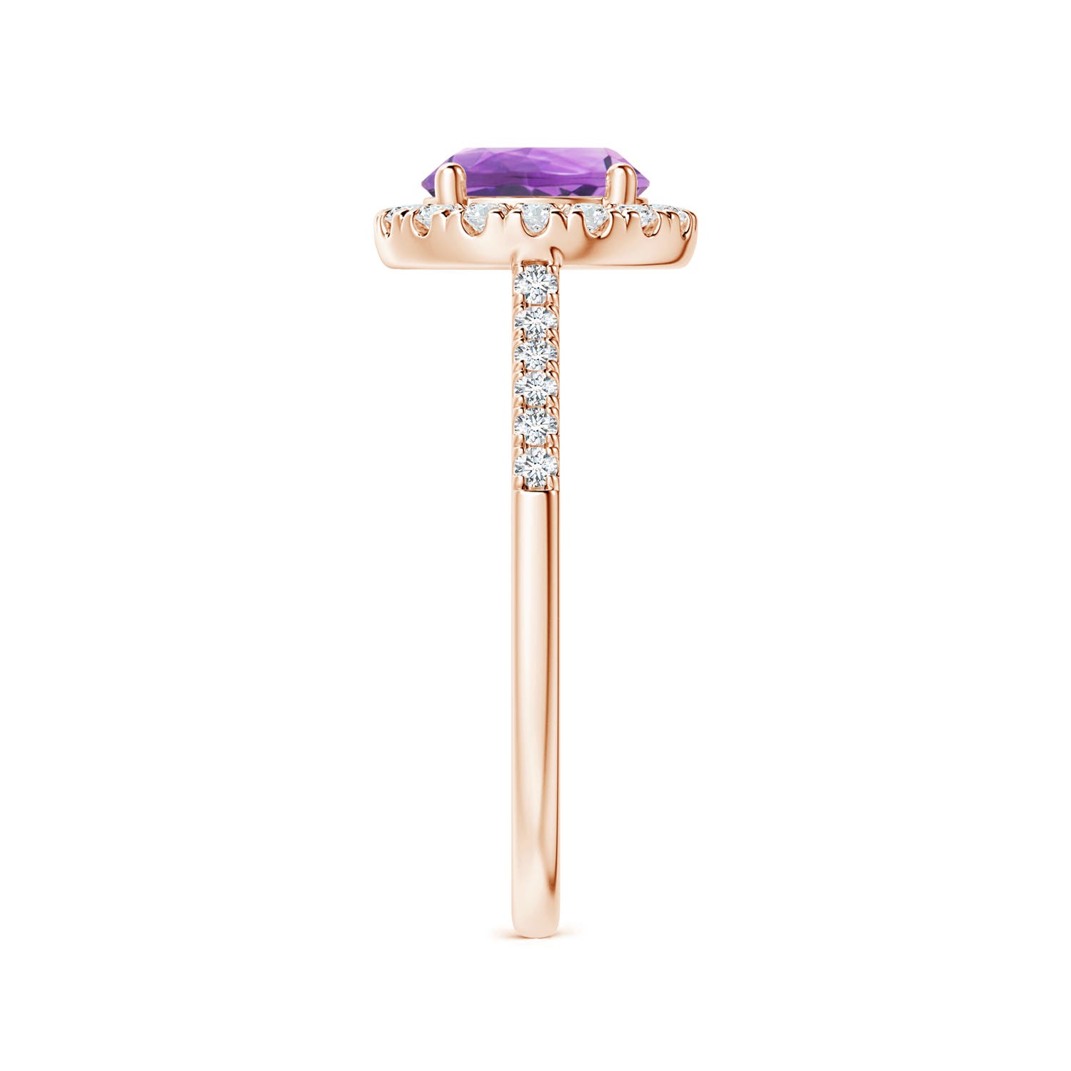 A - Amethyst / 1.44 CT / 14 KT Rose Gold