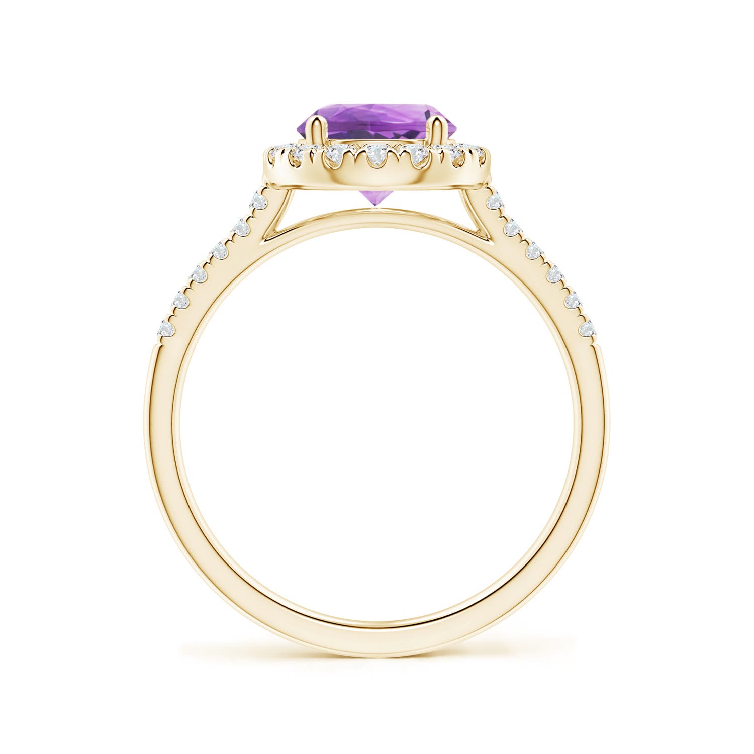 A - Amethyst / 1.44 CT / 14 KT Yellow Gold