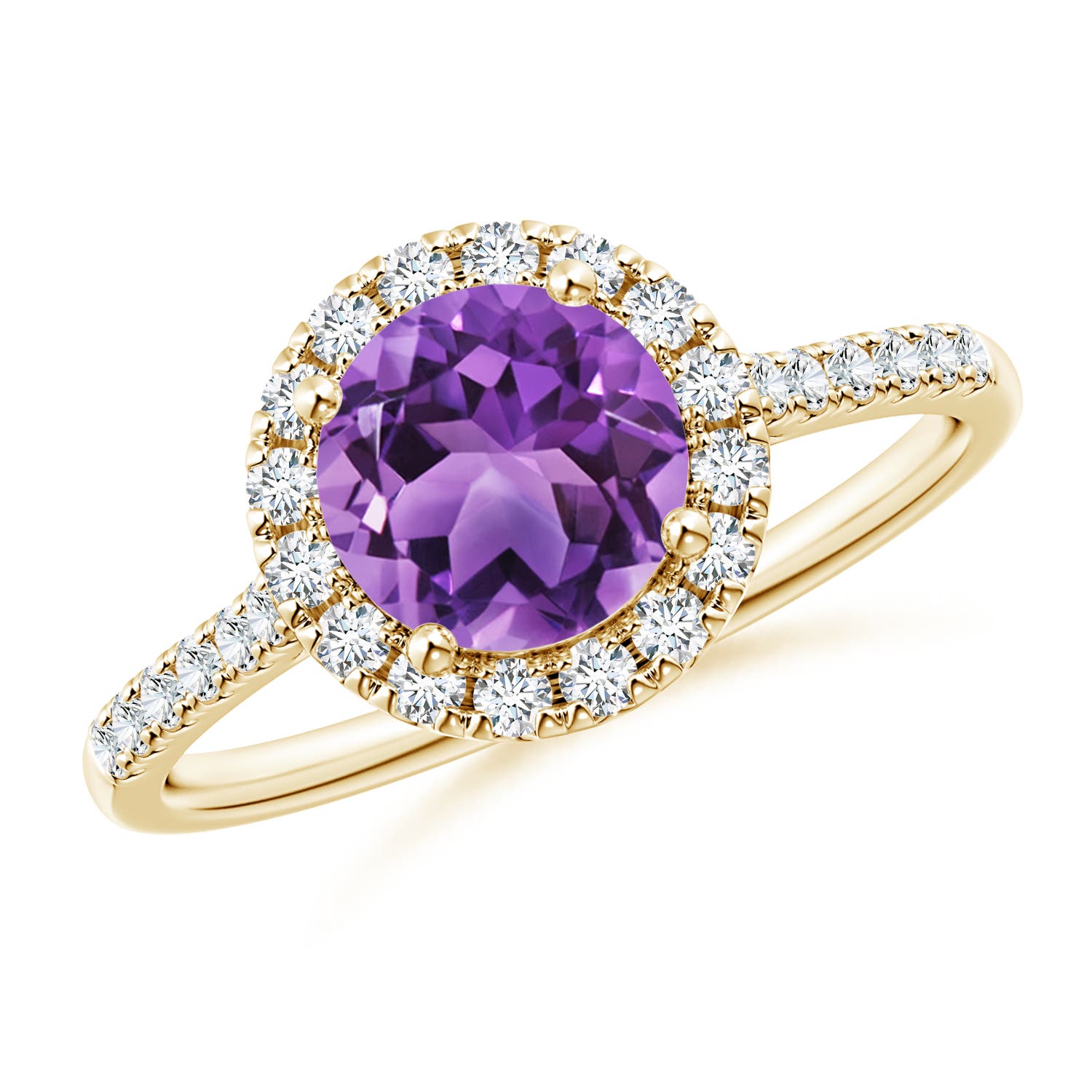 AA - Amethyst / 1.44 CT / 14 KT Yellow Gold