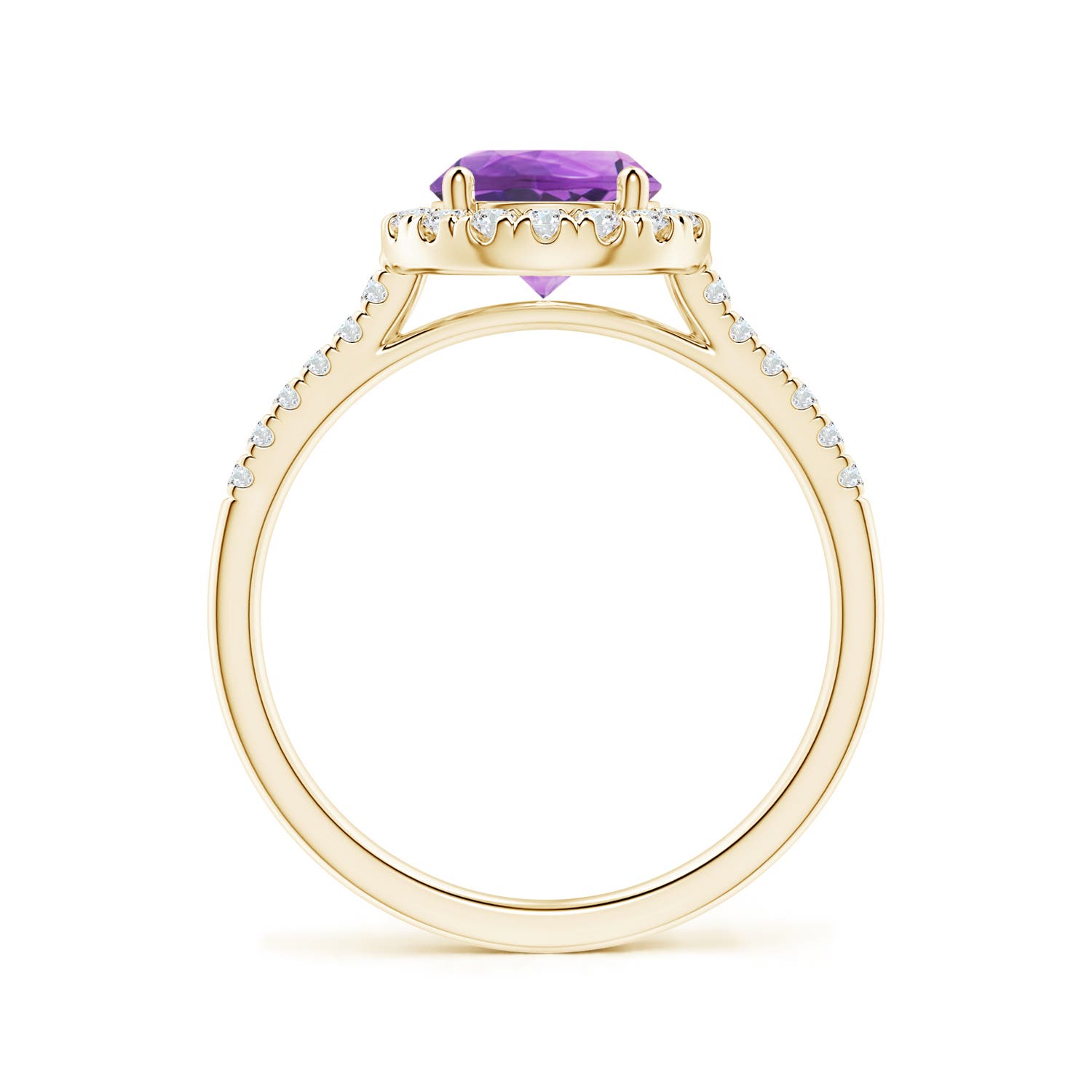 AA - Amethyst / 1.44 CT / 14 KT Yellow Gold