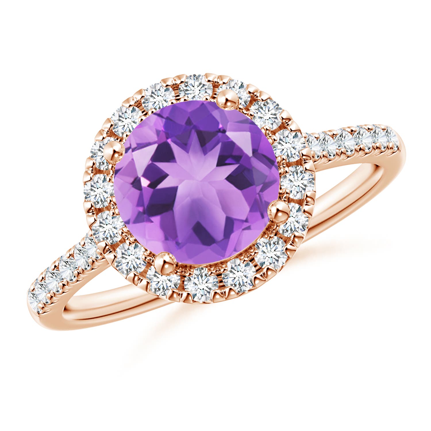 A - Amethyst / 2.02 CT / 14 KT Rose Gold