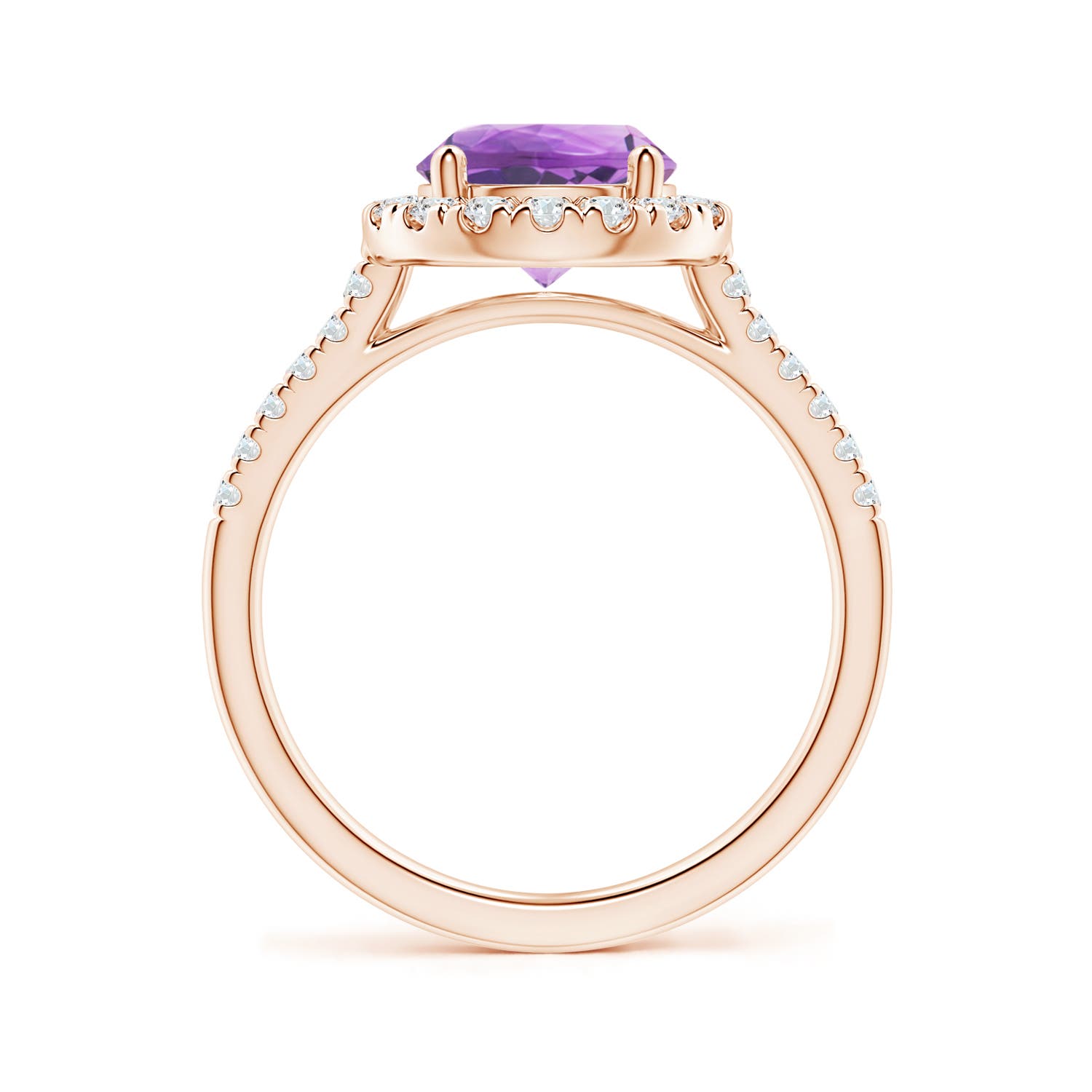 A - Amethyst / 2.02 CT / 14 KT Rose Gold