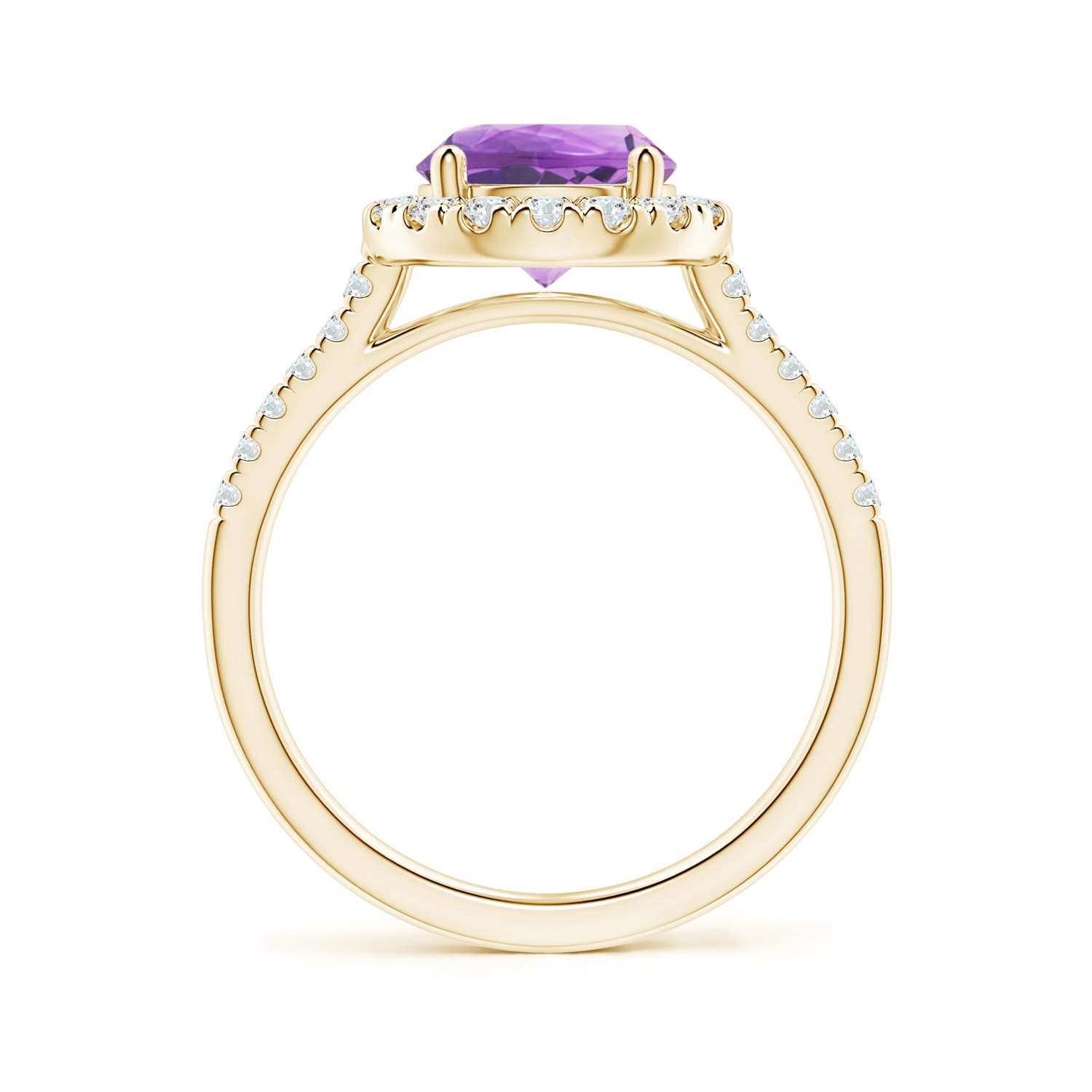 A - Amethyst / 2.02 CT / 14 KT Yellow Gold