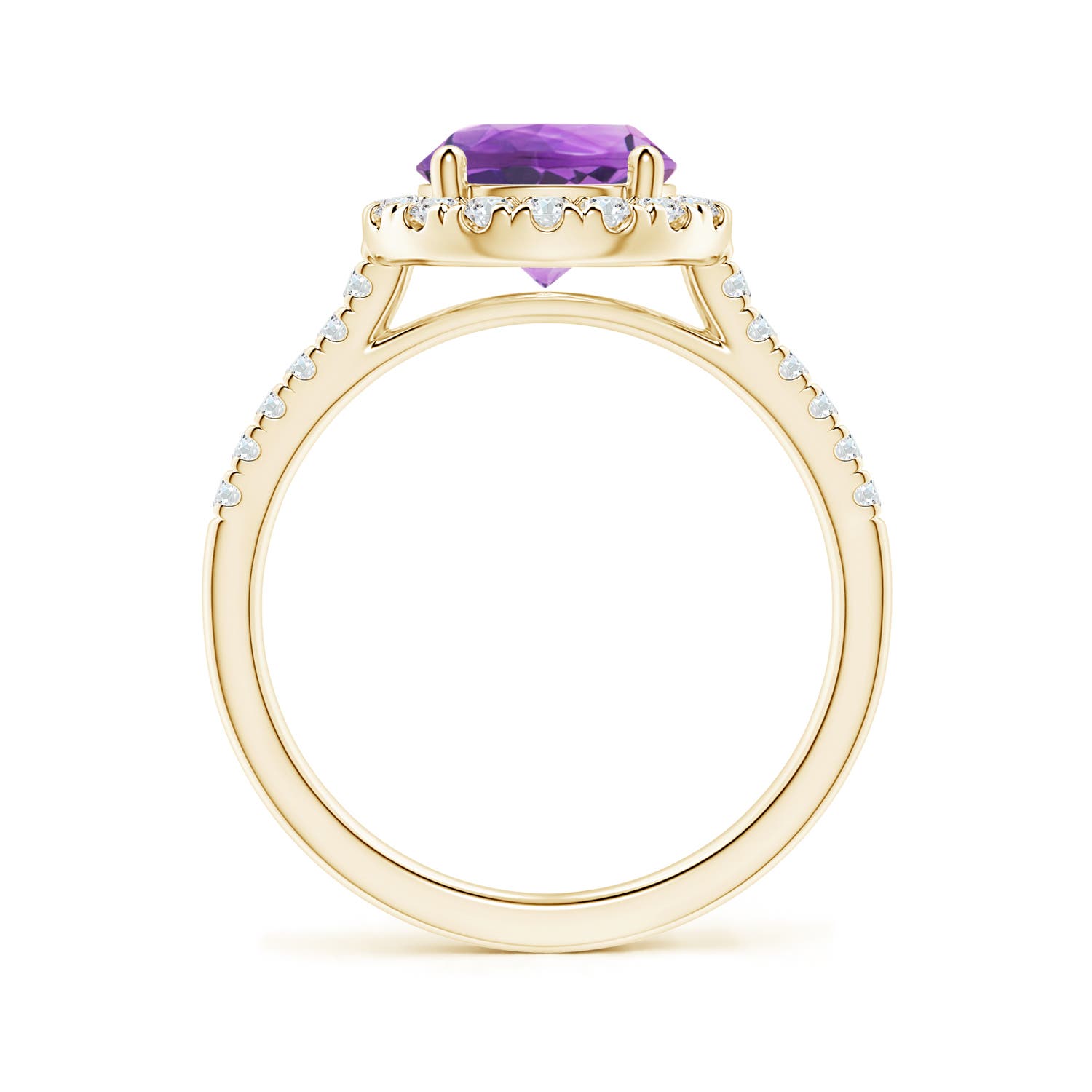 AA - Amethyst / 2.02 CT / 14 KT Yellow Gold