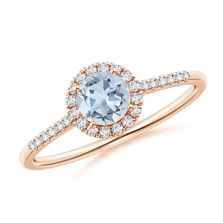 Round A Aquamarine