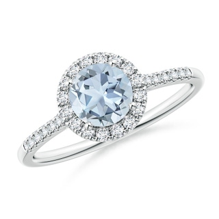 Round A Aquamarine