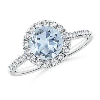 Round A Aquamarine