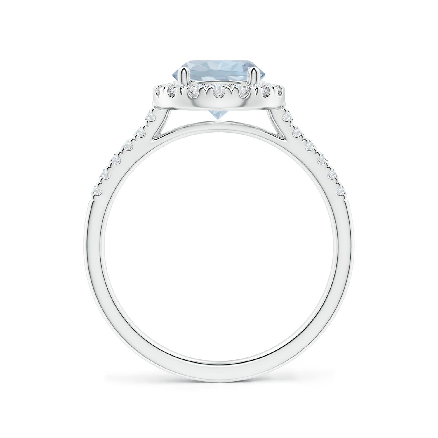 A - Aquamarine / 1.41 CT / 14 KT White Gold