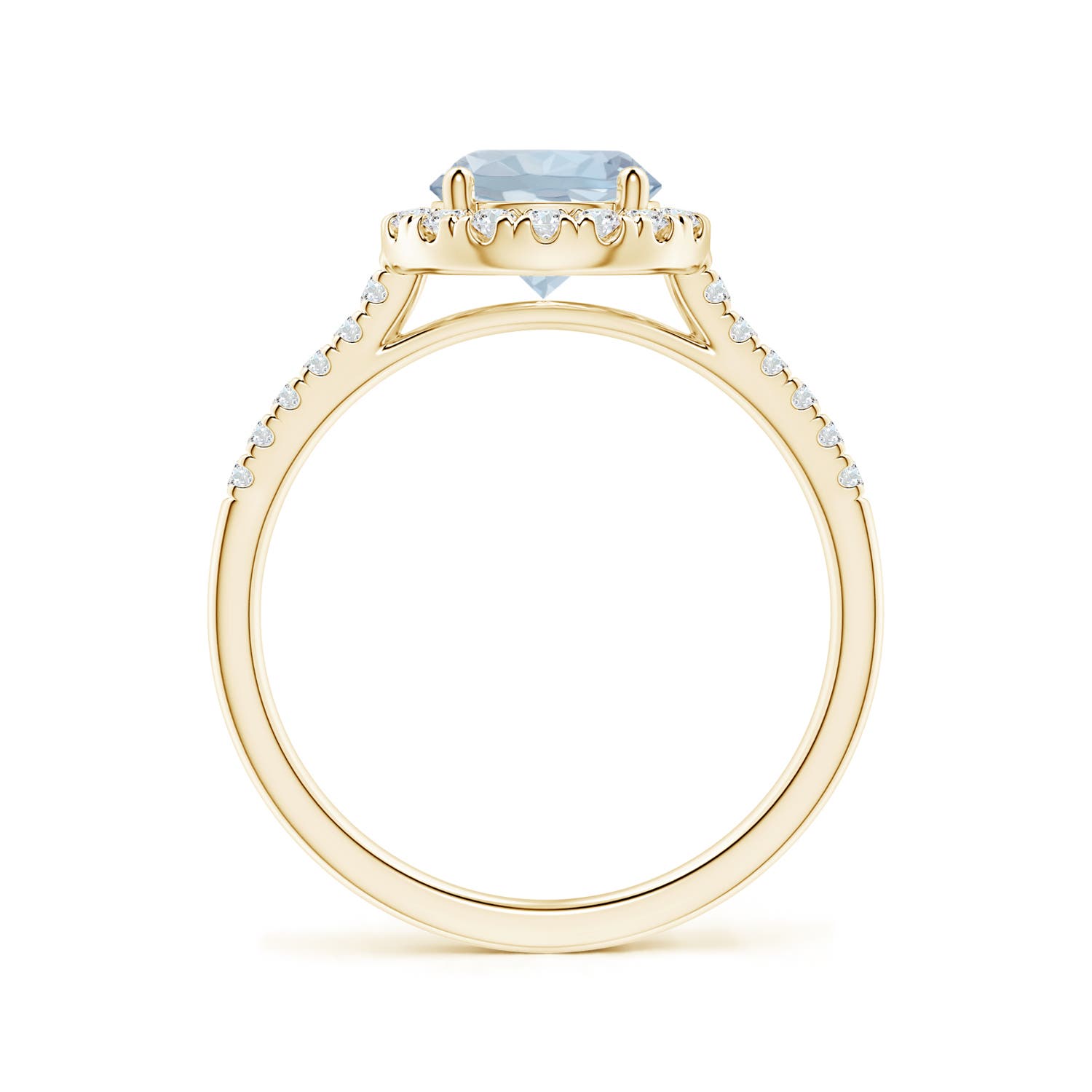 A - Aquamarine / 1.41 CT / 14 KT Yellow Gold