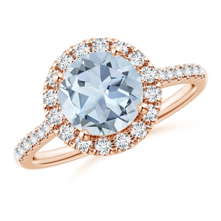Round A Aquamarine