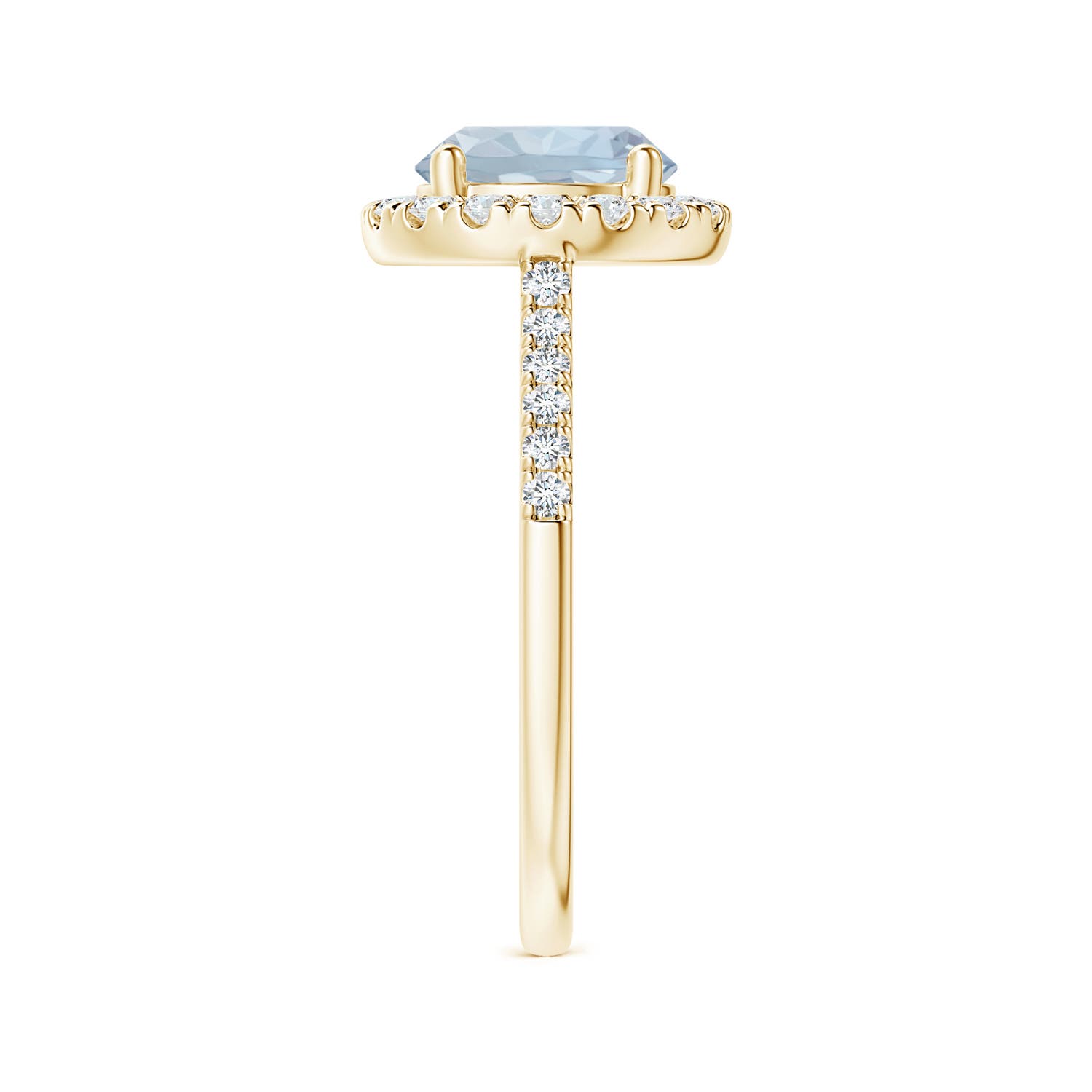 A - Aquamarine / 1.92 CT / 14 KT Yellow Gold